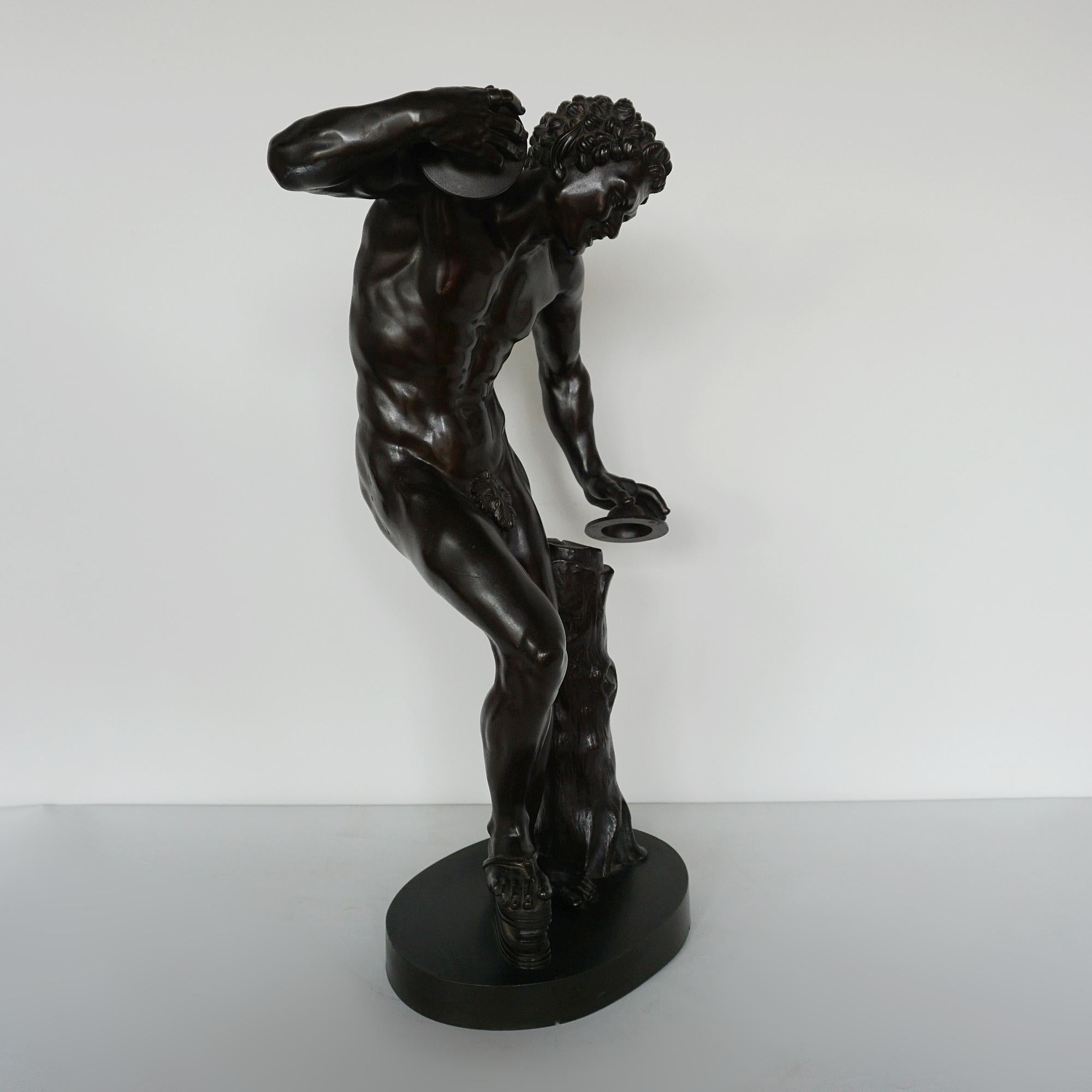 Gran escultura de bronce 