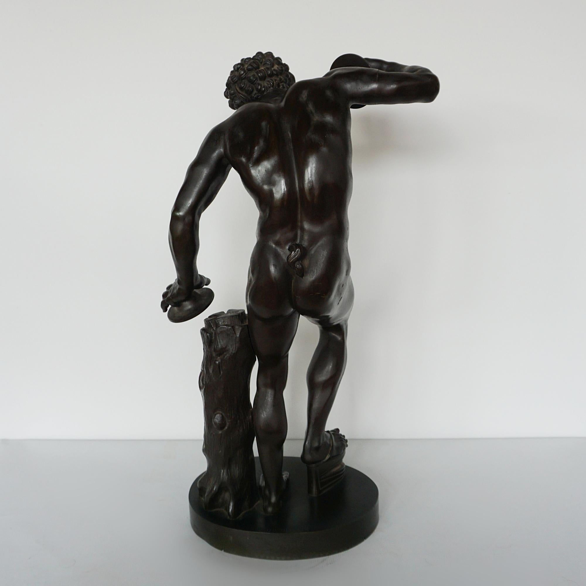 Gran escultura de bronce 