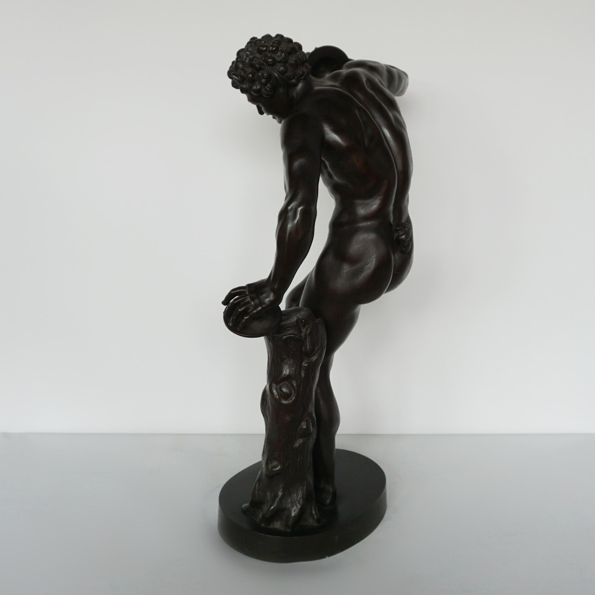 Gran escultura de bronce 