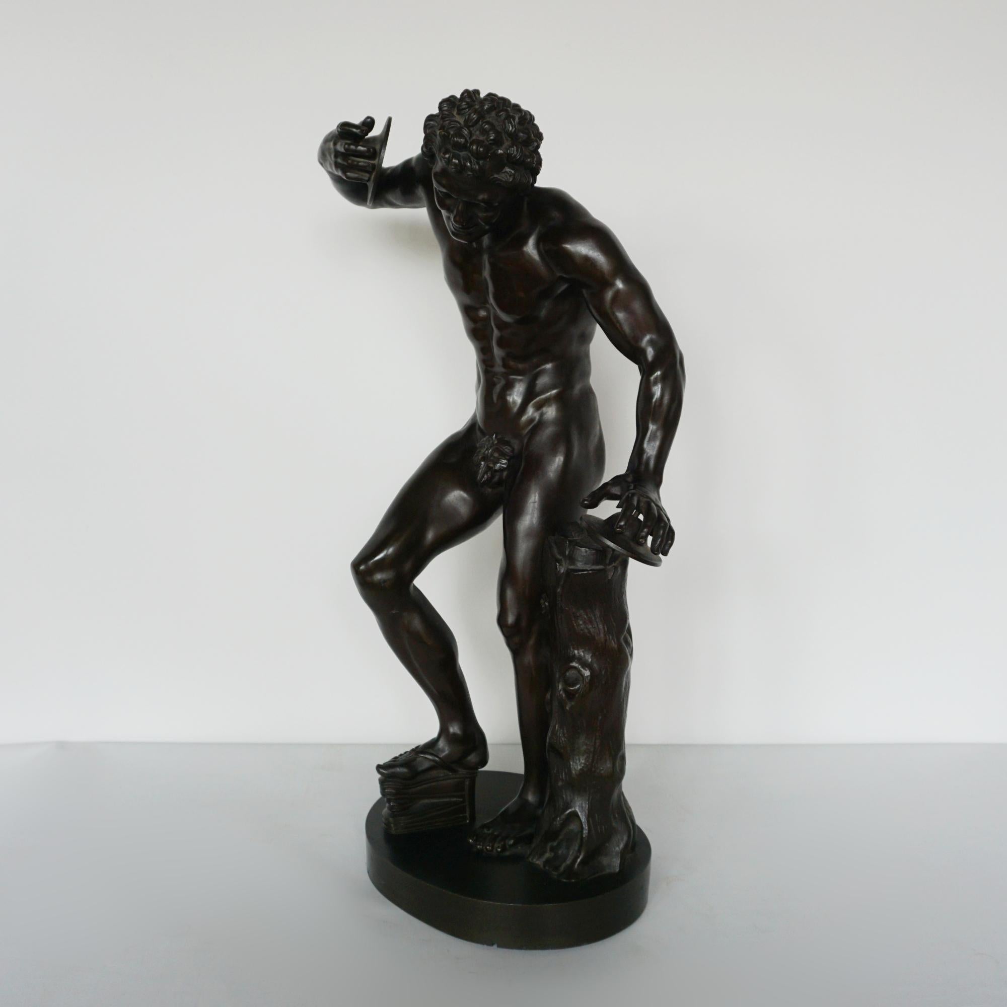 Gran escultura de bronce 