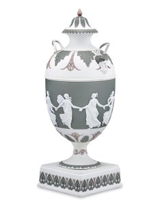 The Dancing Hours Tricolor Jasperware Vase by Wedgwood