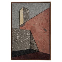 El día después - Mosaico de piedra contemporáneo - Escena de Luis Barragán