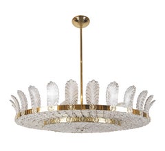 The Decazes II Pendant in Polished Brass by David Duncan Studio