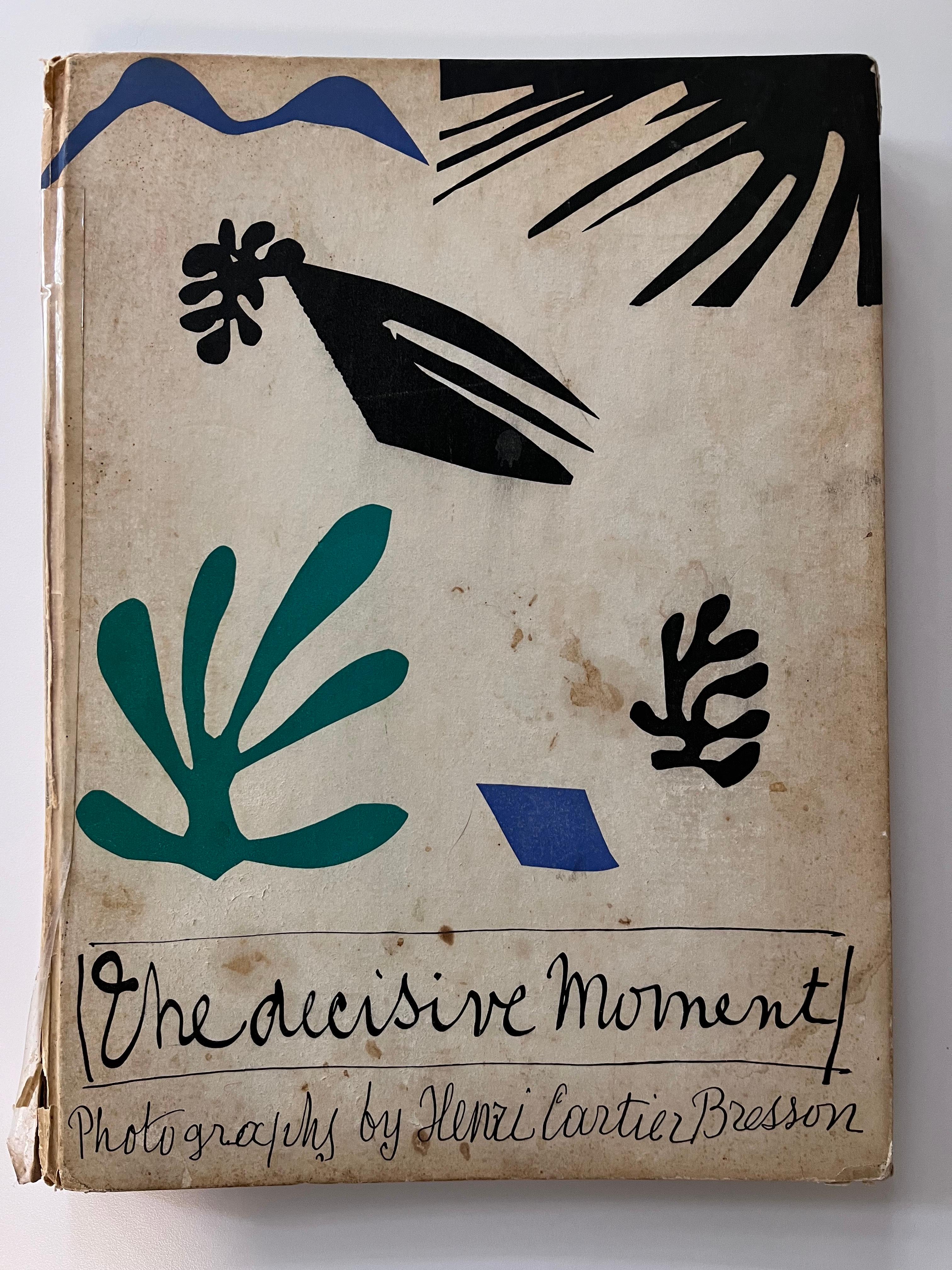 El Momento Decisivo 1ª Edición 1952 Henri Cartier-Bresson Portada Henri Matisse en venta 4