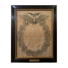 "La Declaración de Independencia" Broadside, Publicado por Phelps & Ensign, 1841