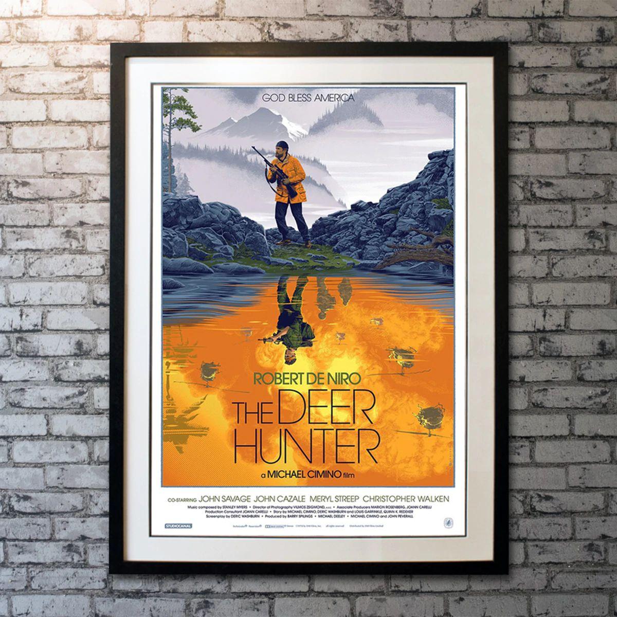 The Deer Hunter, Unframed Poster, 2019

Limited Edition Print (24 x 36). 2019 Limited Edition screen print of 375 by artist Laurent Durieux for 