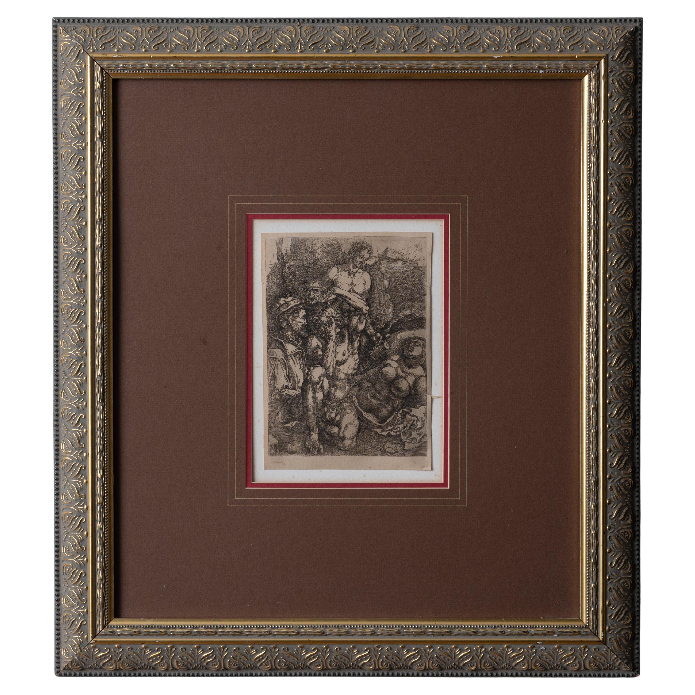 L'uomo disperato di Durer - A.I.C. Durand, 1876 ca.