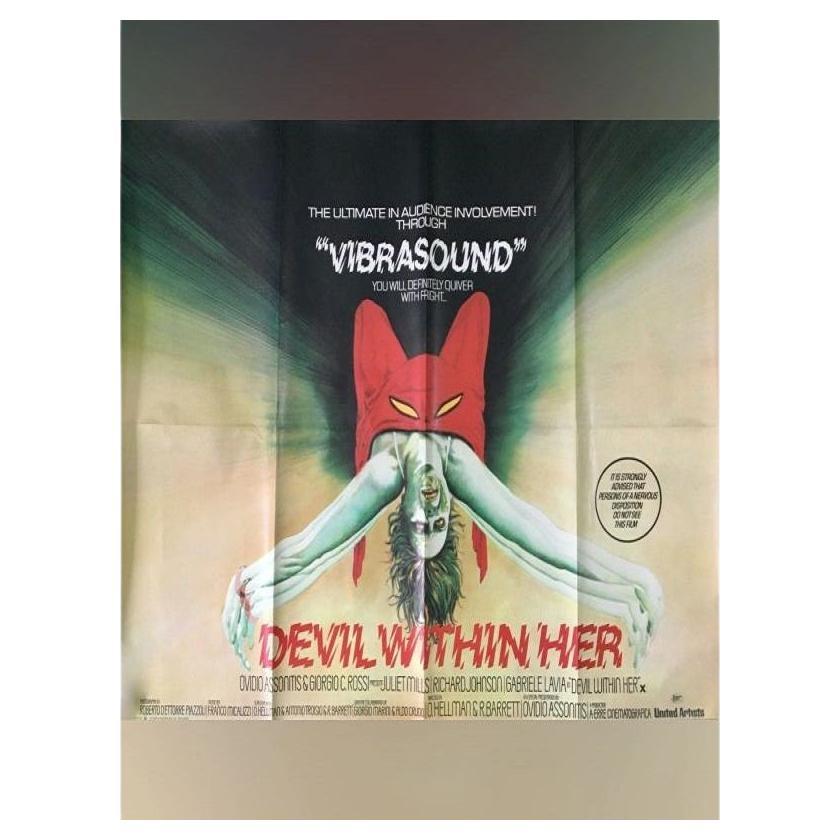 Devil Within Her, Unframed Poster 1974 For Sale
