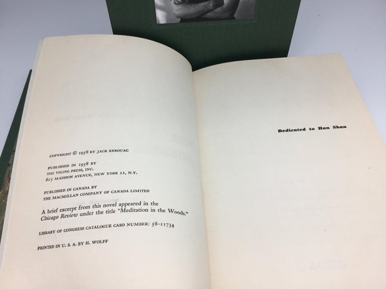 &quot;The Dharma Bums&quot; by Jack Kerouac, First Edition, 1958 For