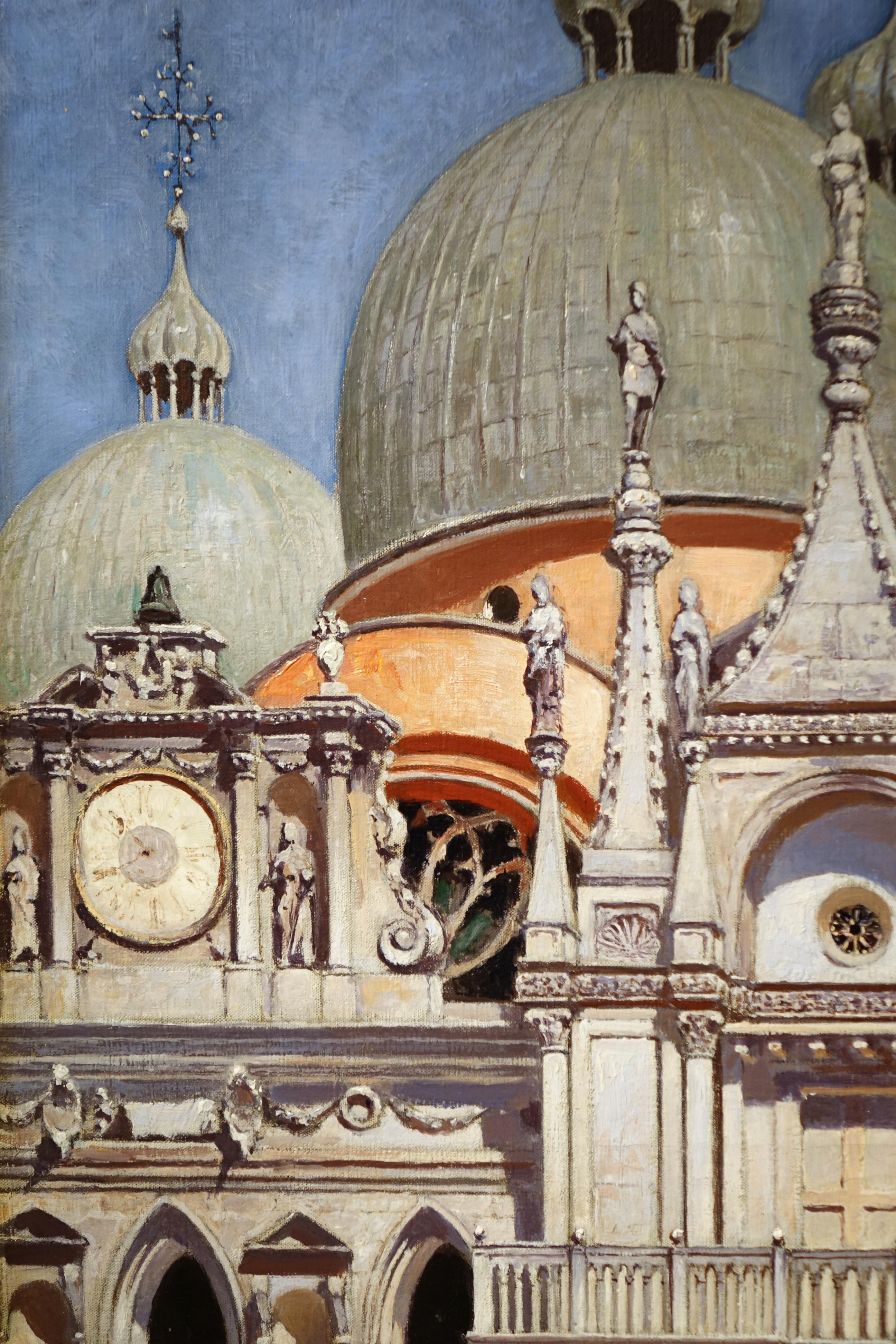 The Doges Palace in Venice- Frans Wilhelm ODELMARK, 1889 For Sale 2