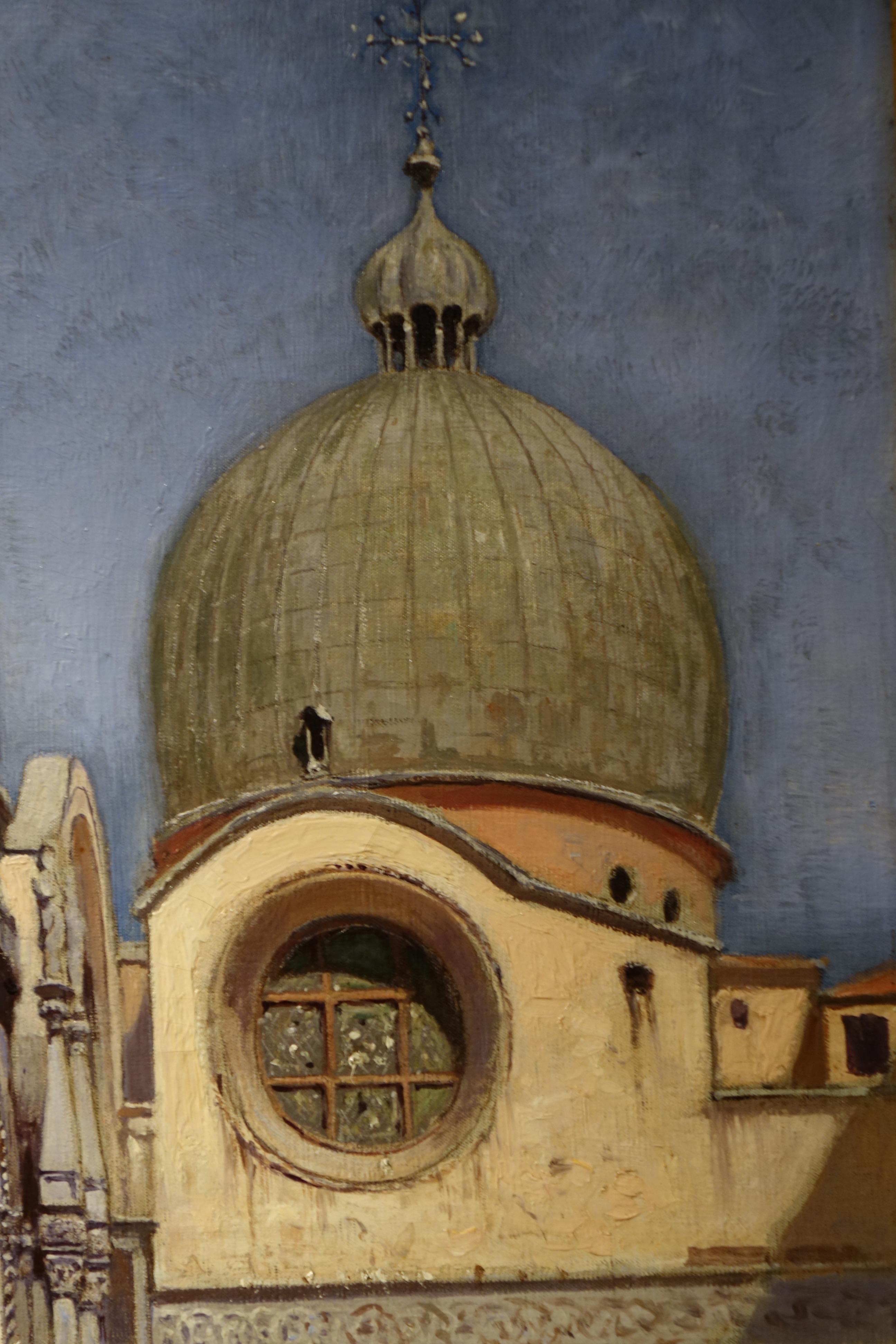 Svedese Il Palazzo Ducale di Venezia - Frans Wilhelm ODELMARK, 1889 in vendita