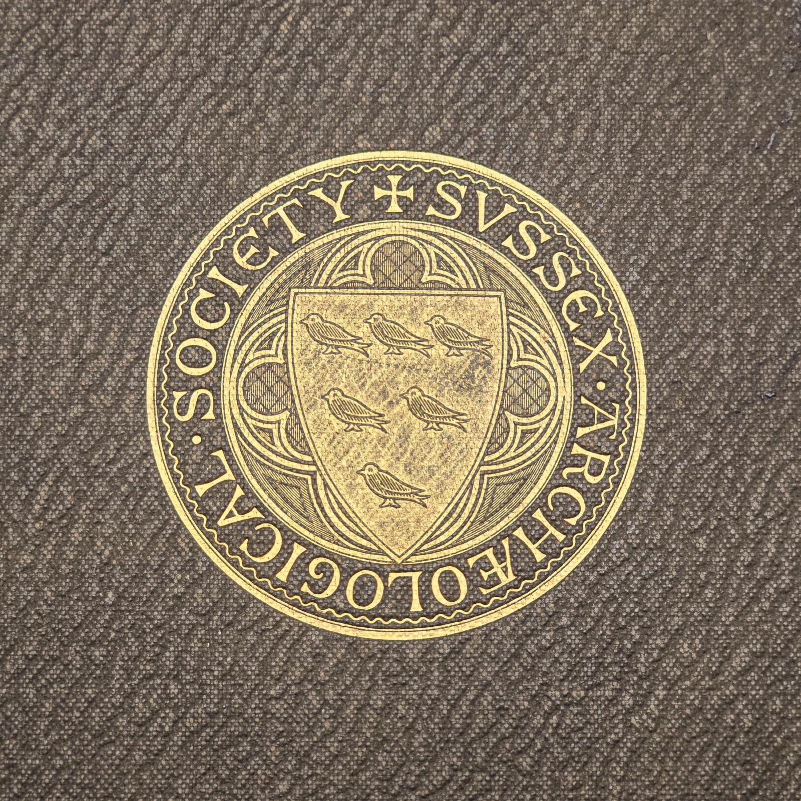 Late Victorian The Domesday Book, Sussex Archaeological Society, Antique Historical Reference For Sale