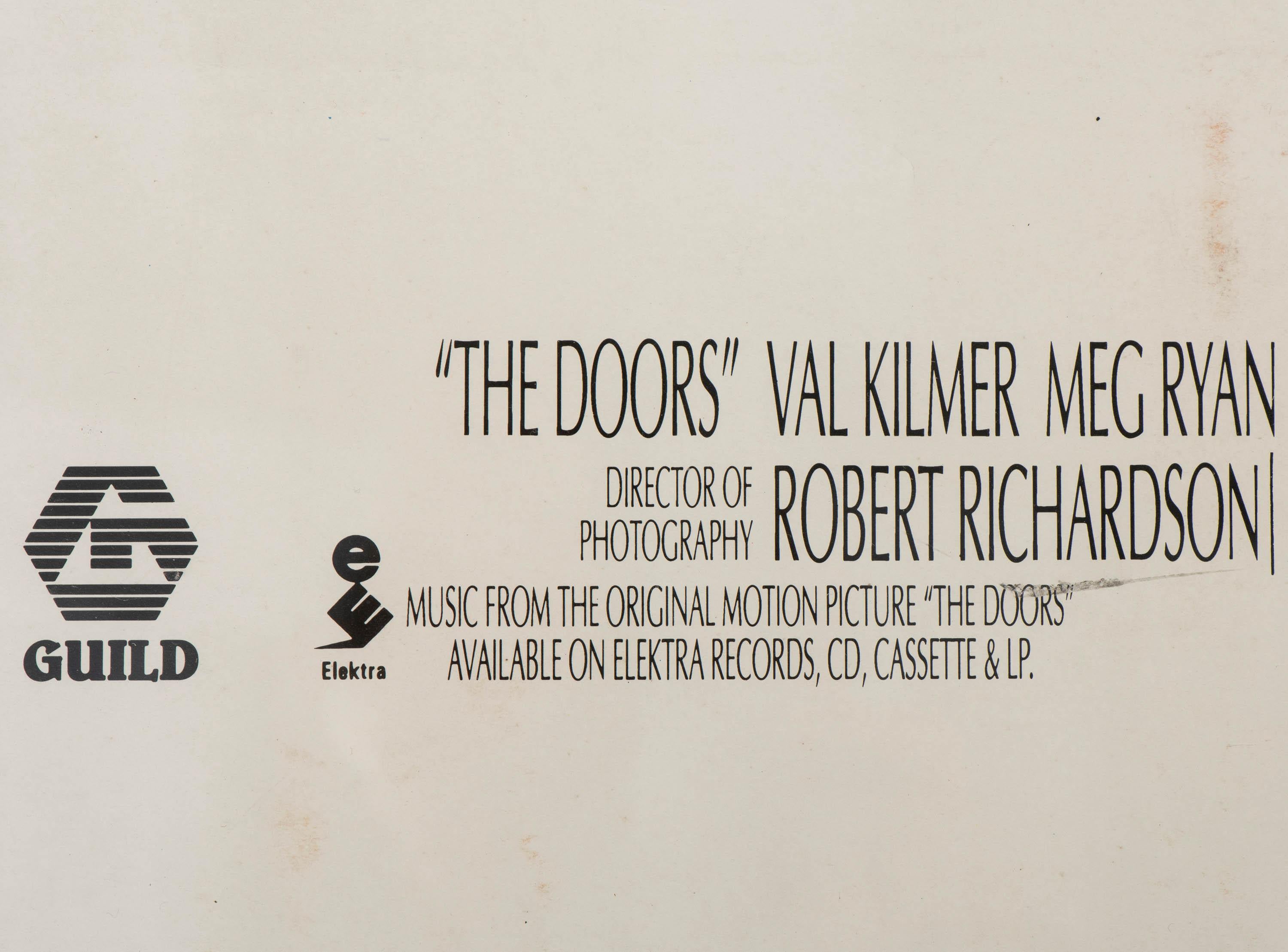 Paper The Doors 1991 Quad Poster