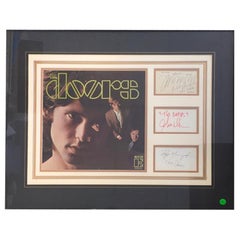 Jeu complet de signatures The Doors