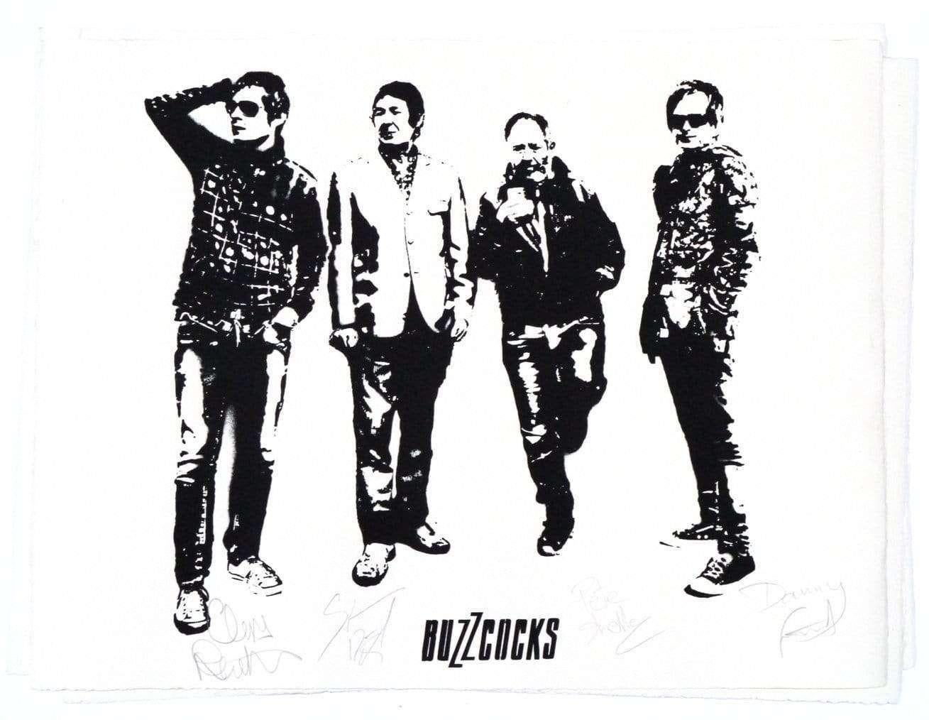 Buzzcocks - Print by The Dotmaster