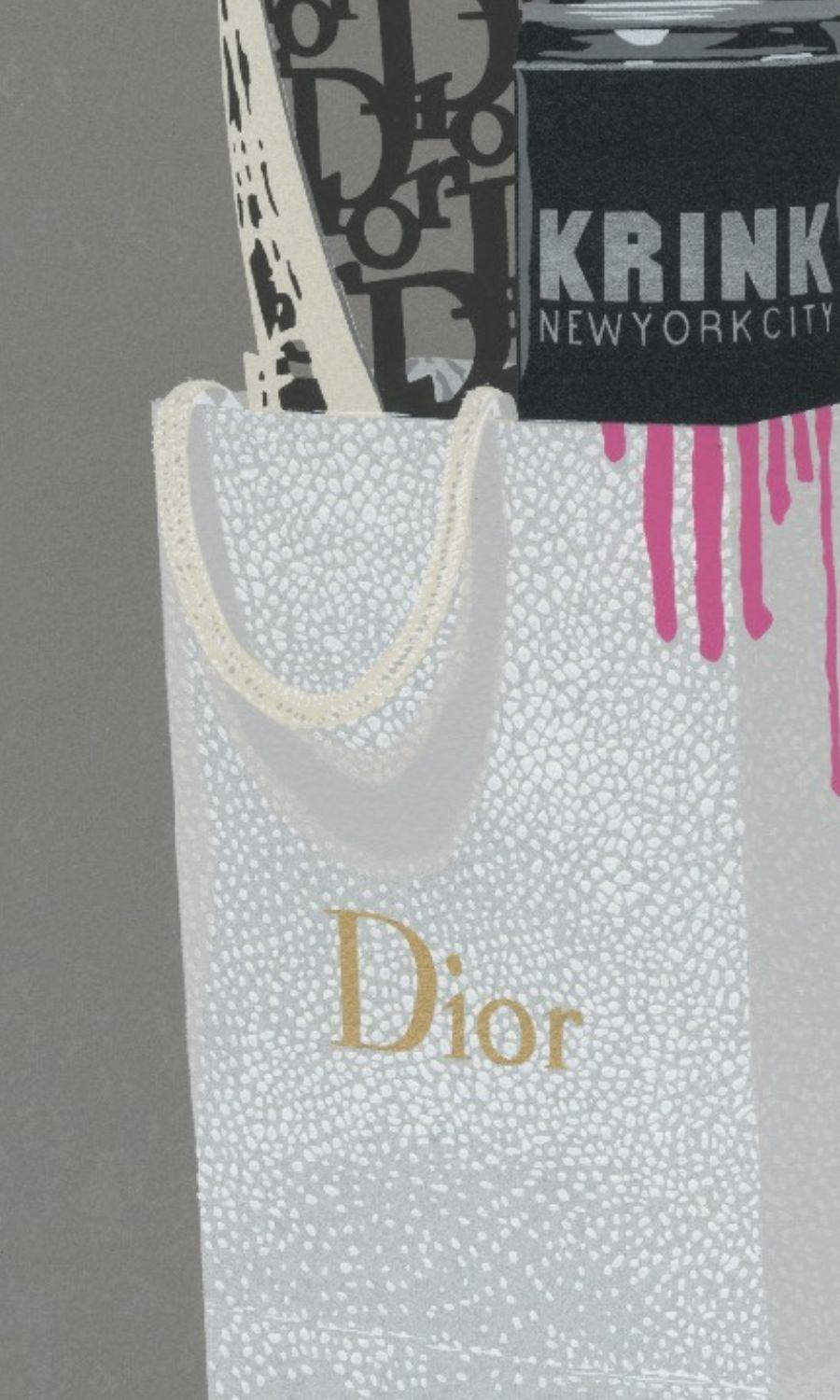 The Dior Edition - Magenta - Print by The Dotmaster