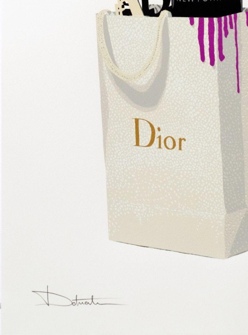 The Dior Edition - Purple - Print by The Dotmaster
