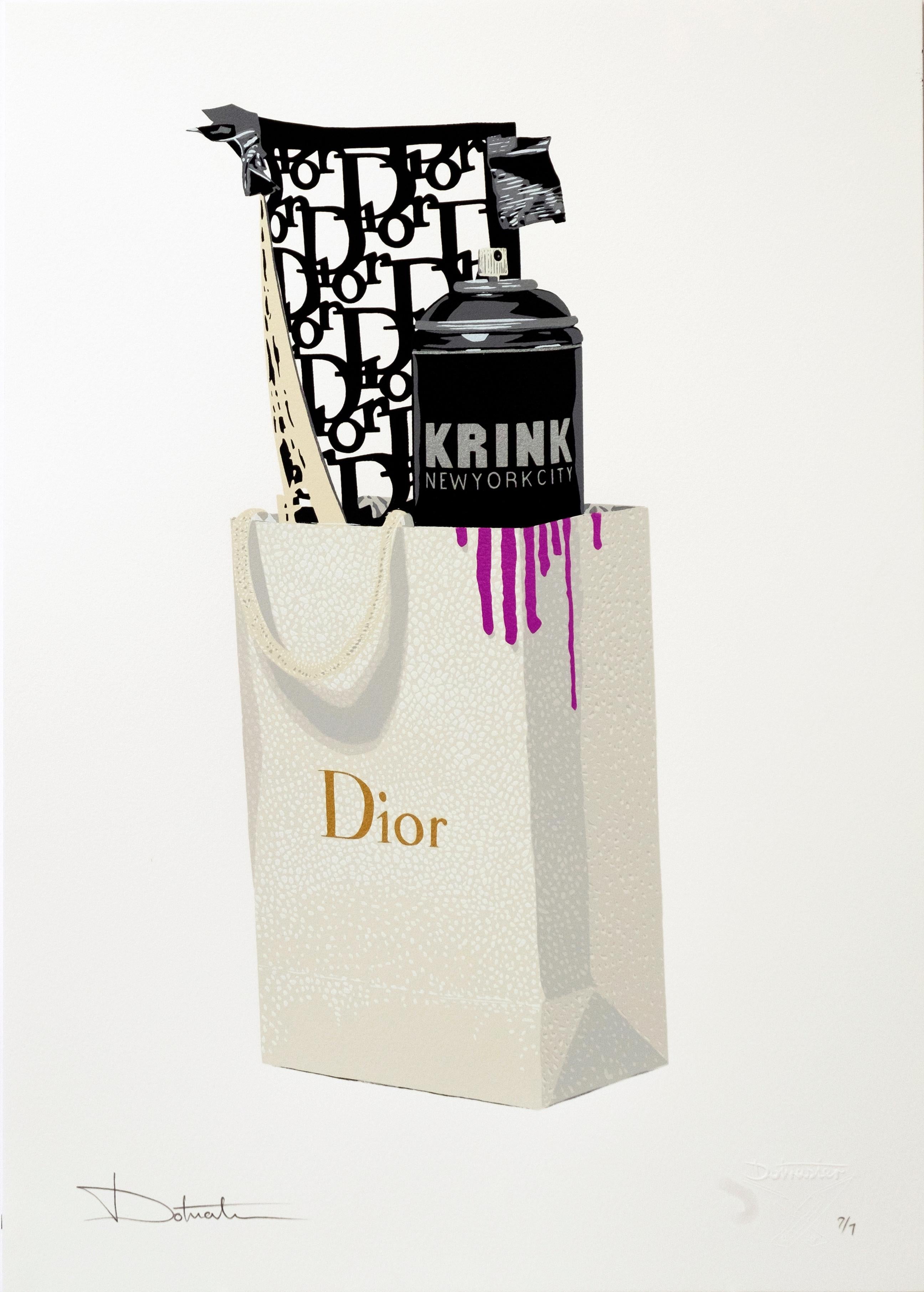 The Dotmaster Still-Life Print - The Dior Edition - Purple