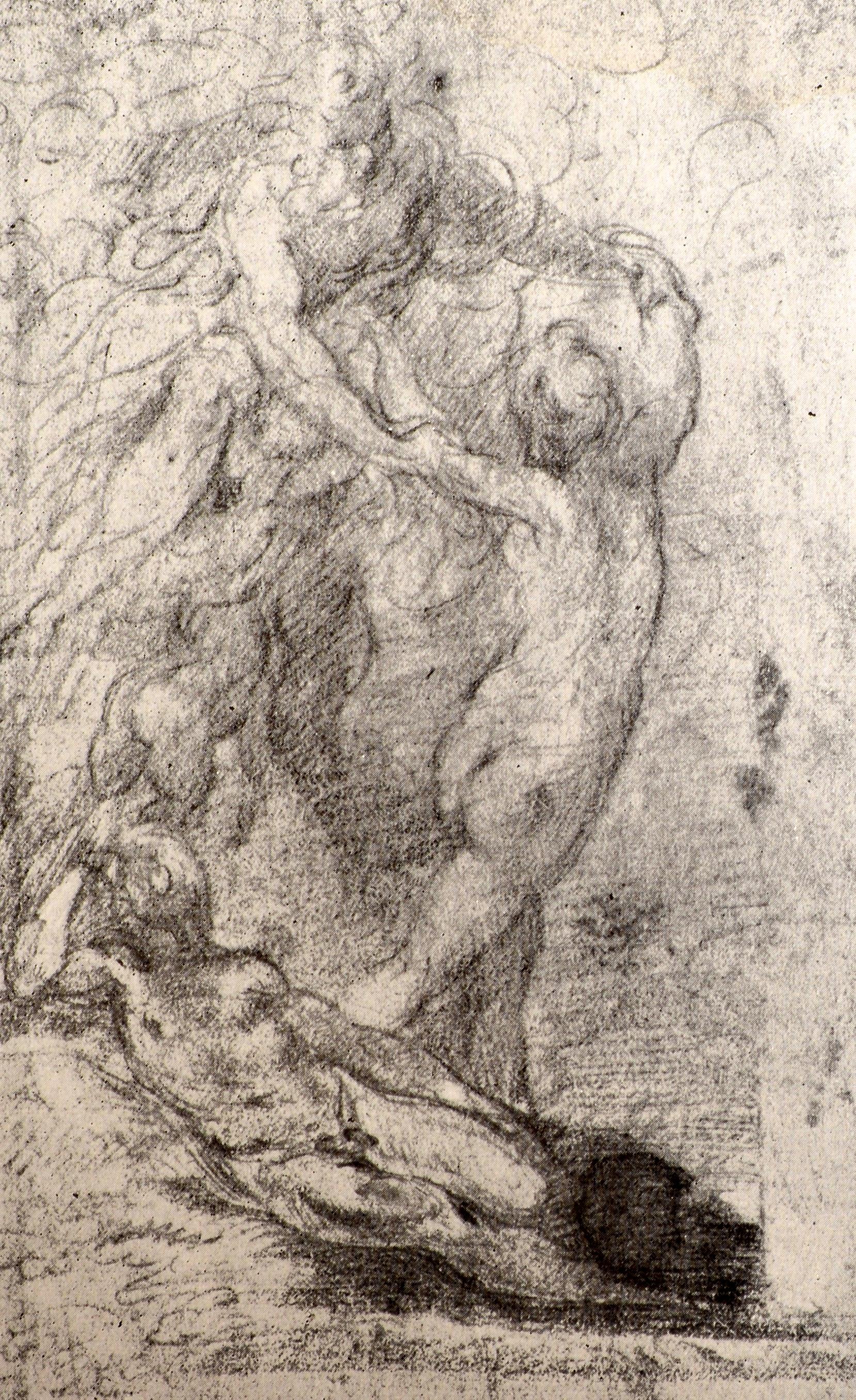 Drawings of Parmigianino by a. E. Popham, 1st Ed In Good Condition For Sale In valatie, NY