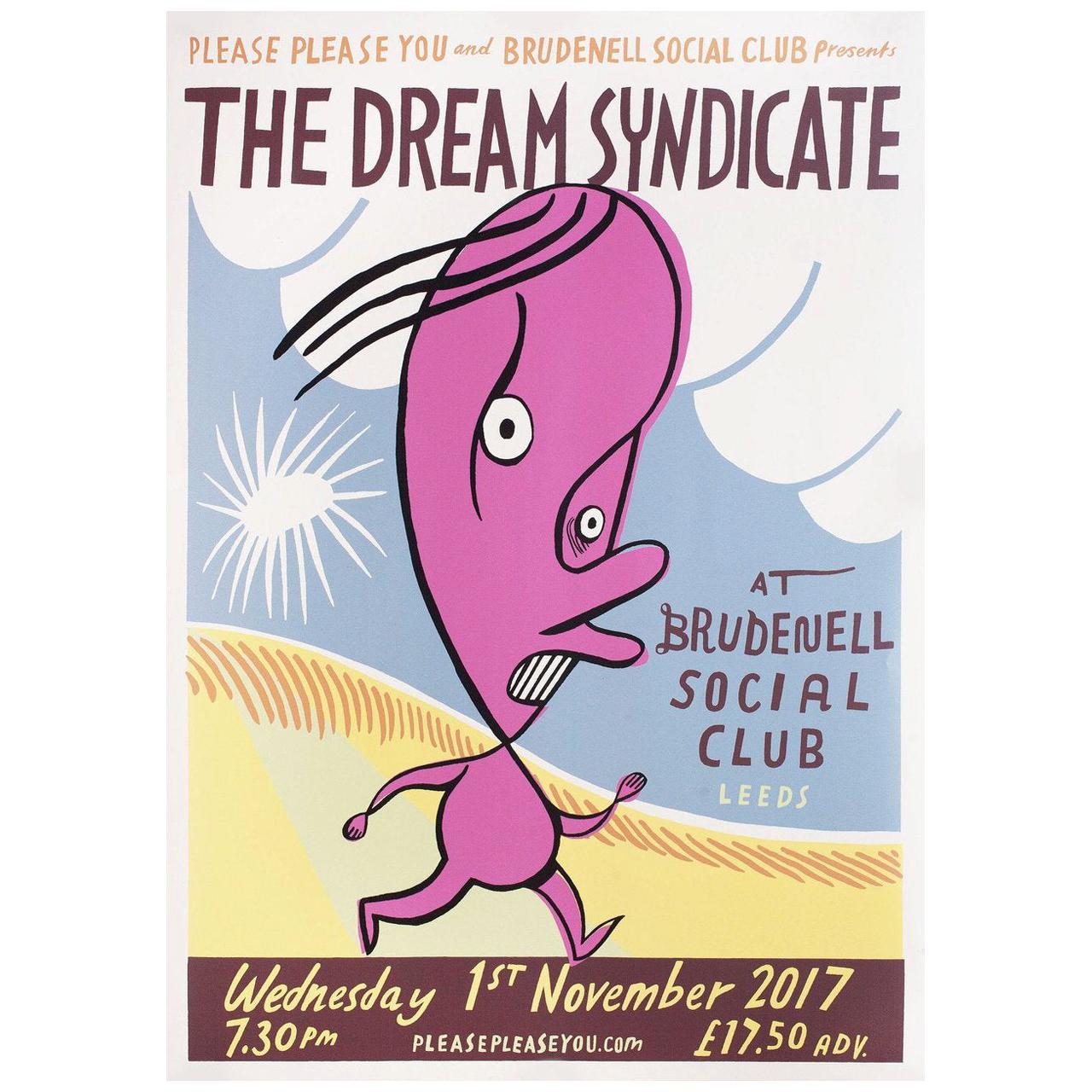 “The Dream Syndicate” 2017 British A1 Poster For Sale