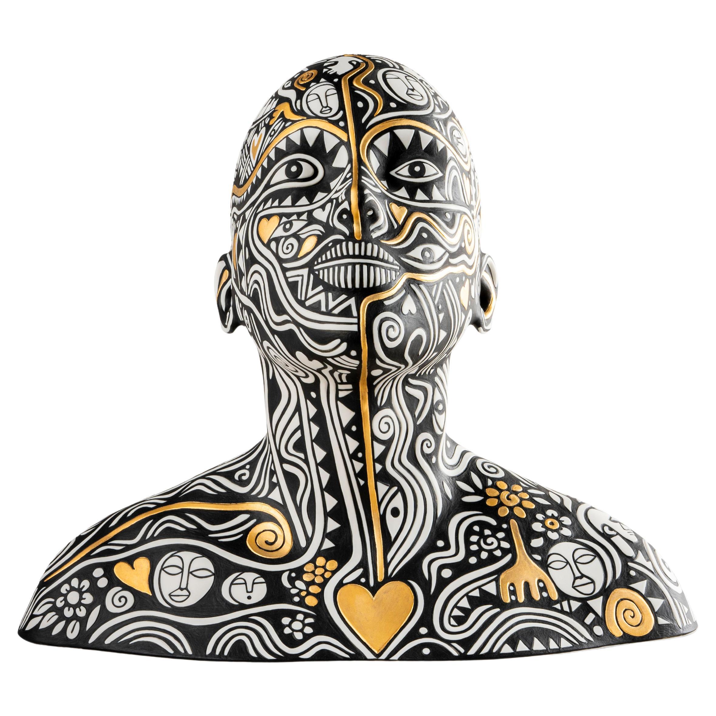 Le rêveur de Laolu - sculpture de buste. Édition limitée