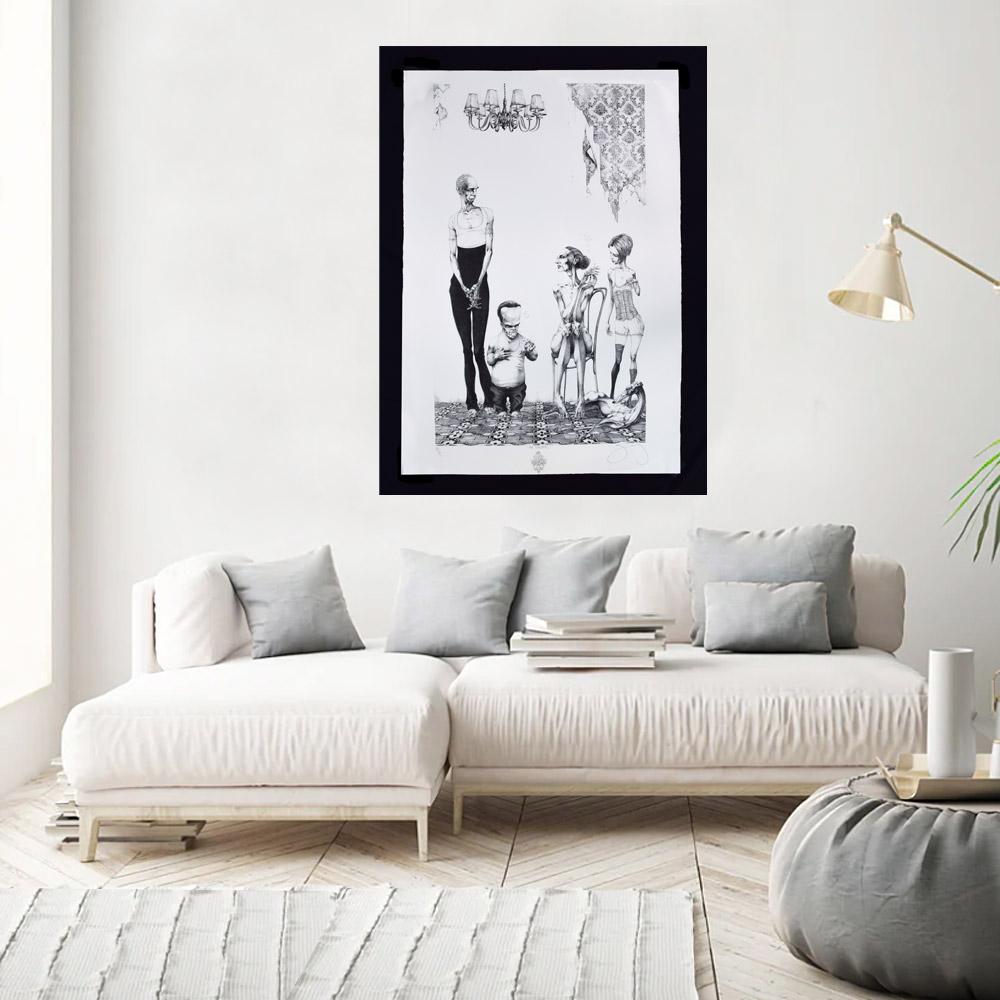 The Dreamers by Adolfo Arenas Alonso 

We share what we love, and we love this original lithograph printed and signed by the well renowned artist Adolfo Arenas Alonso. The original was drawn in pencil, this is print number 20 from a short run of