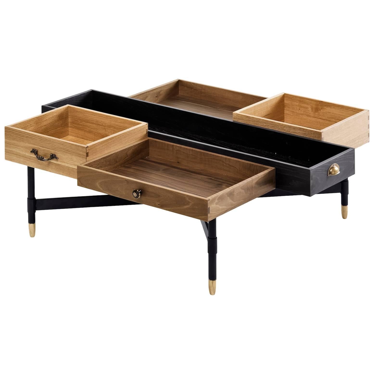 The Dreamers Wide Coffee Table by Uto Balmoral & Mogg For Sale