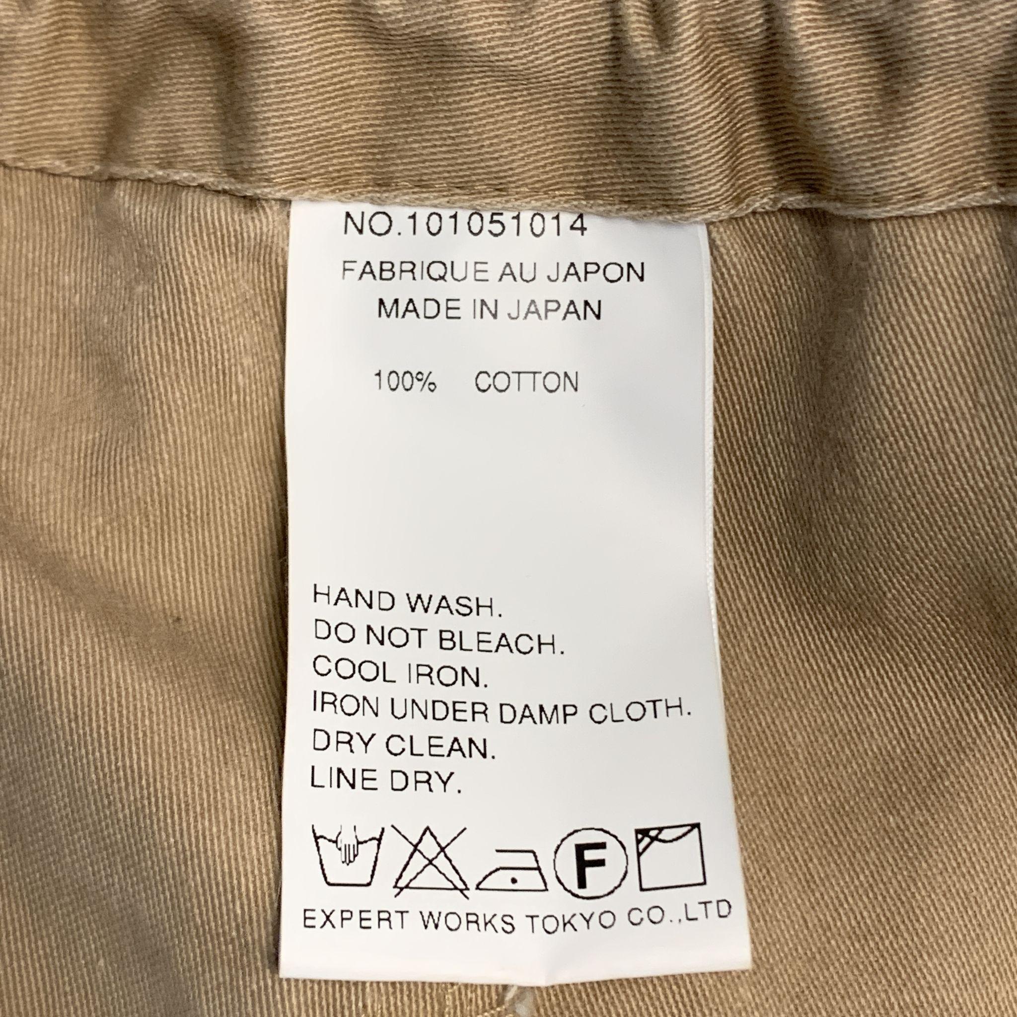 THE DRESS & CO. Size 42 Khaki Cotton Hooded Drawstring Cape Jacket 3