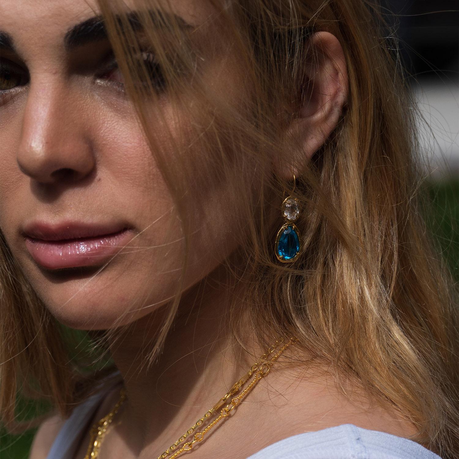 Arts and Crafts The Drop Earrings For Sale