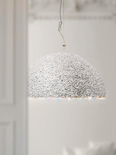 The Duchess Large White Pendant Lamp by Mammalampa