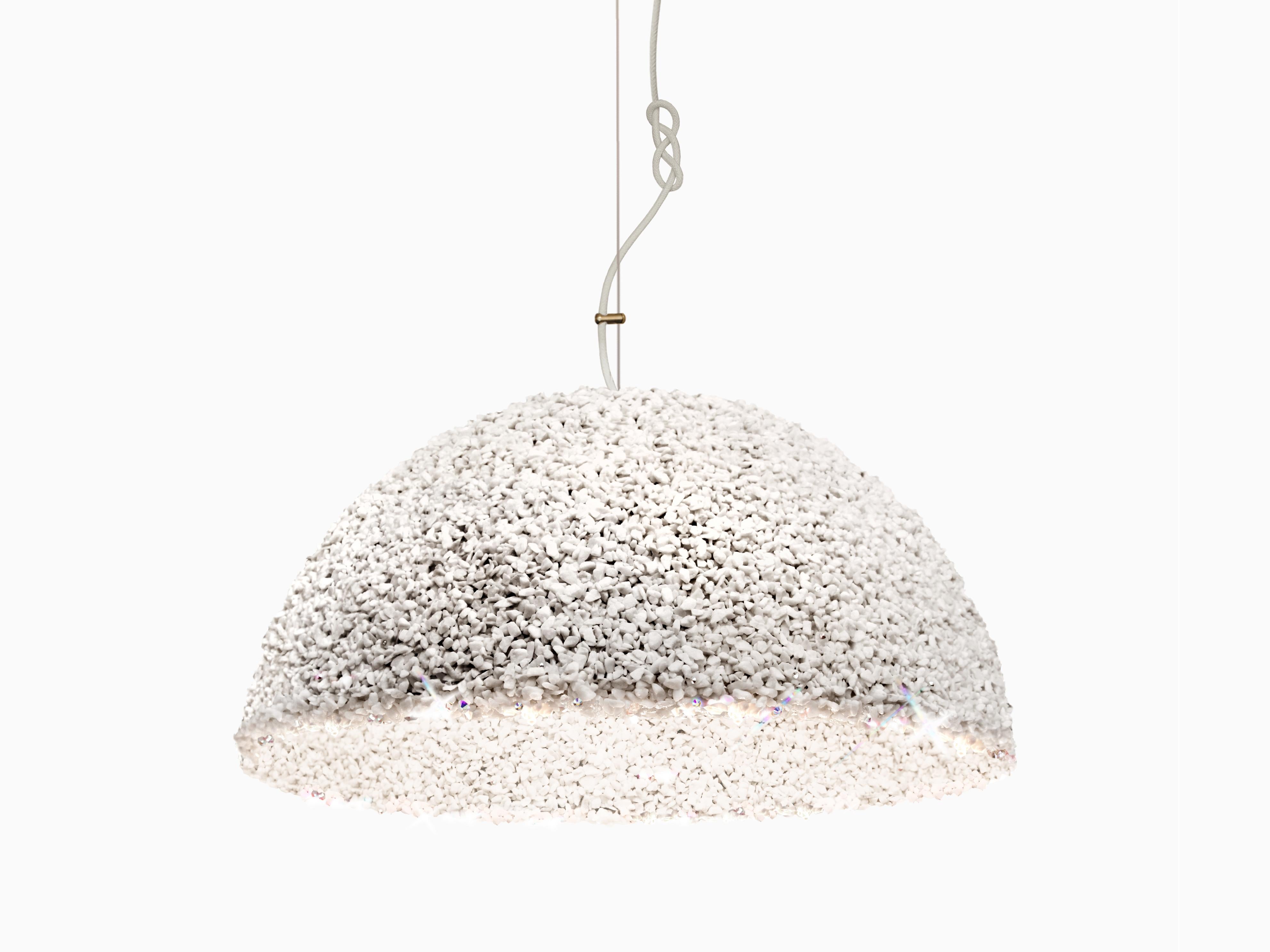 Postmoderno Lampada a sospensione Duchessa Medium White di Mammalampa in vendita