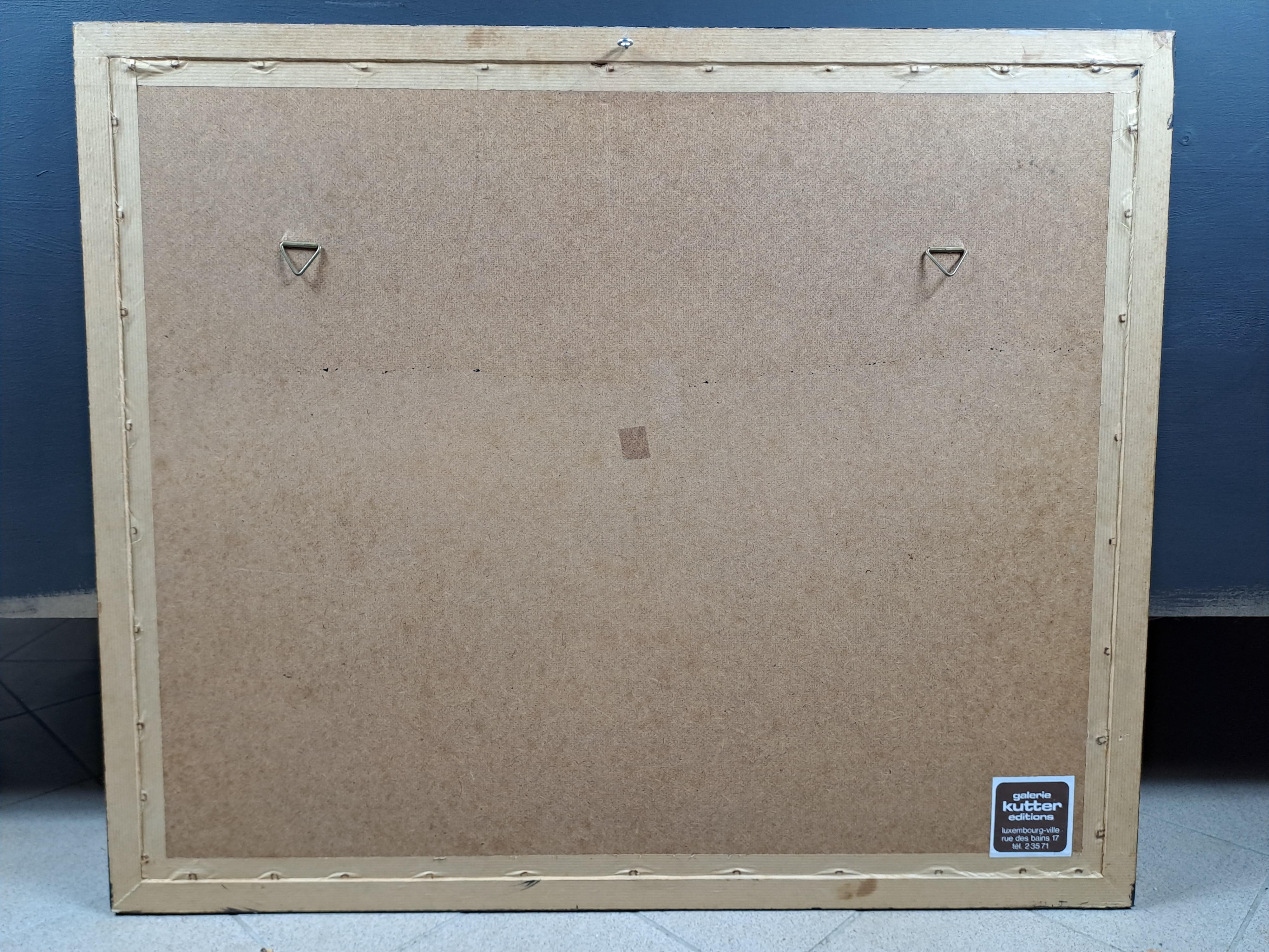 Engraved The Duchy Of Luxembourg - Jacques Surhon De Mons - 1551 - édouard Kutter Edition For Sale