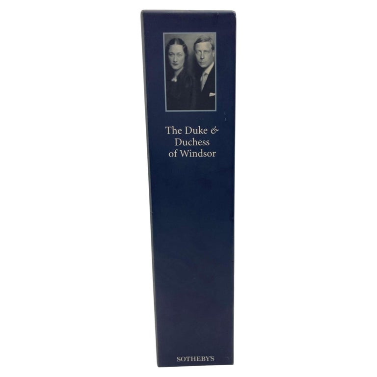 The Duke and Duchess of Windsor Auction Sothebys Books Catalogs in