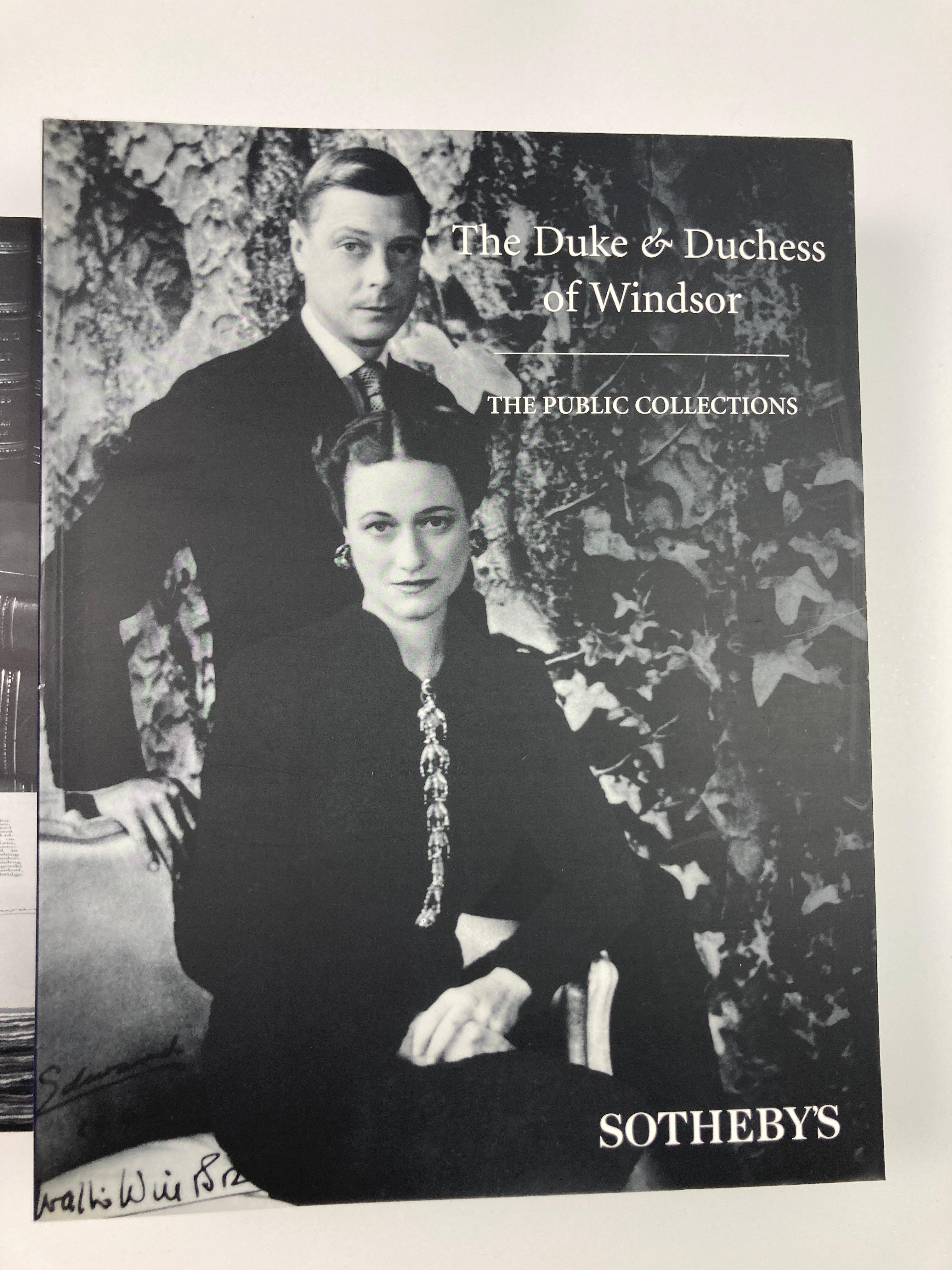 The Duke and Duchess of Windsor Auction Sothebys Books Catalogs in Slipcase Box For Sale 5