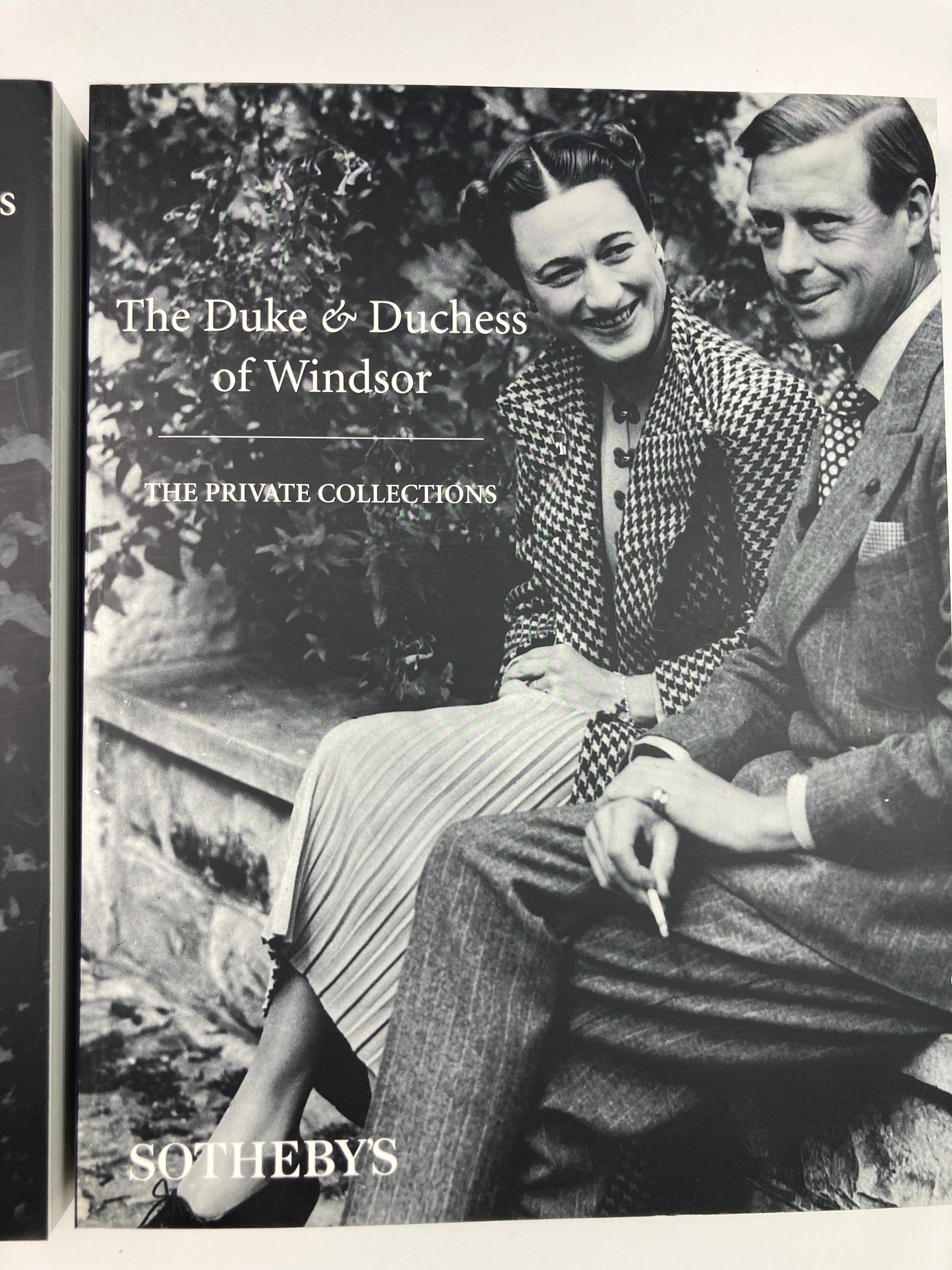 The Duke and Duchess of Windsor Auction Sothebys Books Catalogs in Slipcase Box For Sale 6