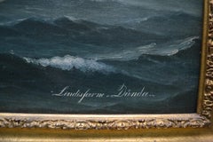 Dundee Steamship “Lindisfarne” by Danish 19th Century Artist Jorgen Dahl