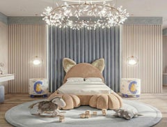 The Echo Nightstand – Handcrafted Marine Marquetry Nightstand