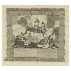 The Economic Balancing Act: A Satirical View of 1780 Britain