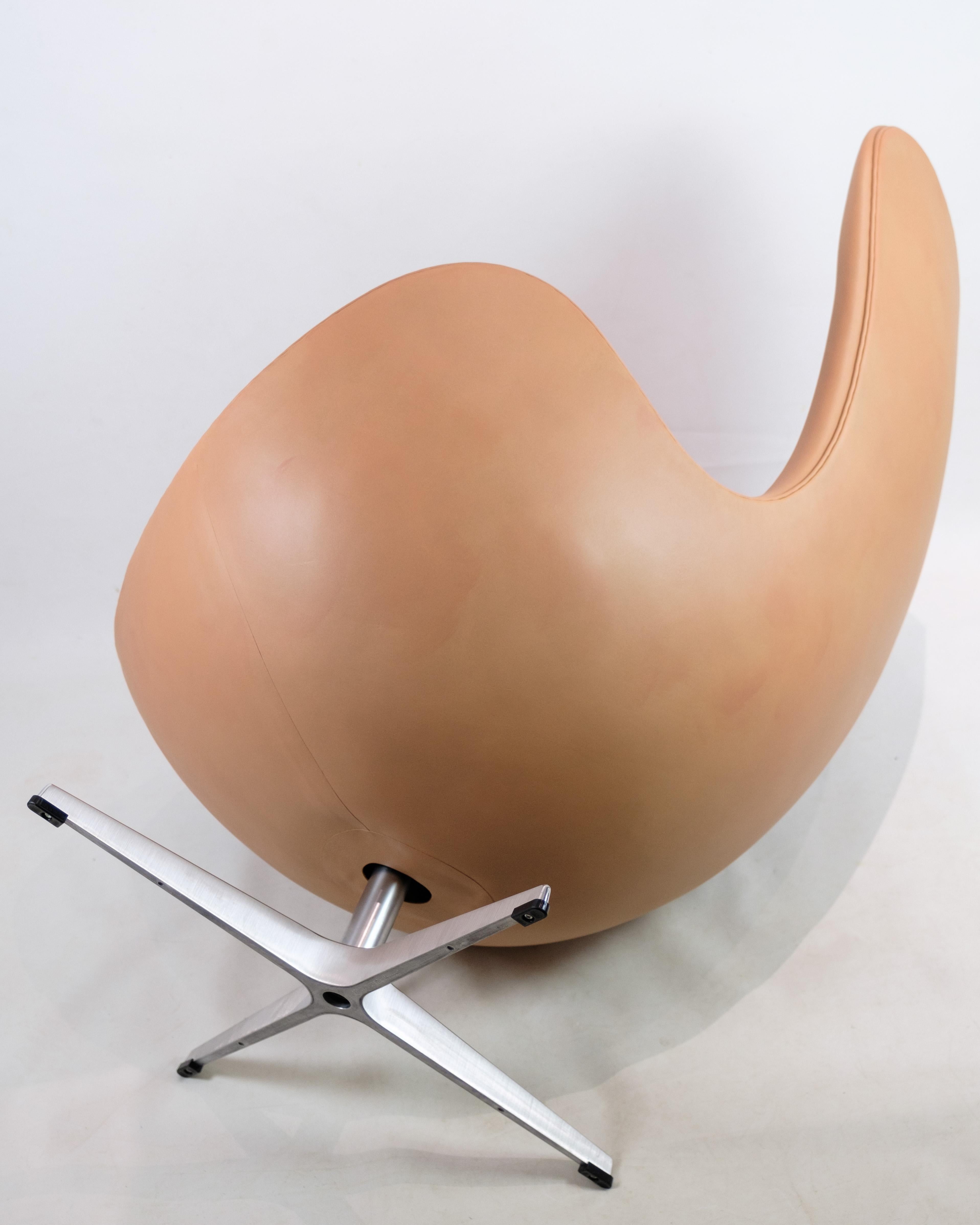 Aluminum Egg, Model 3316 Designed by Arne Jacobsen, Manufactured by Fritz Hansen For Sale