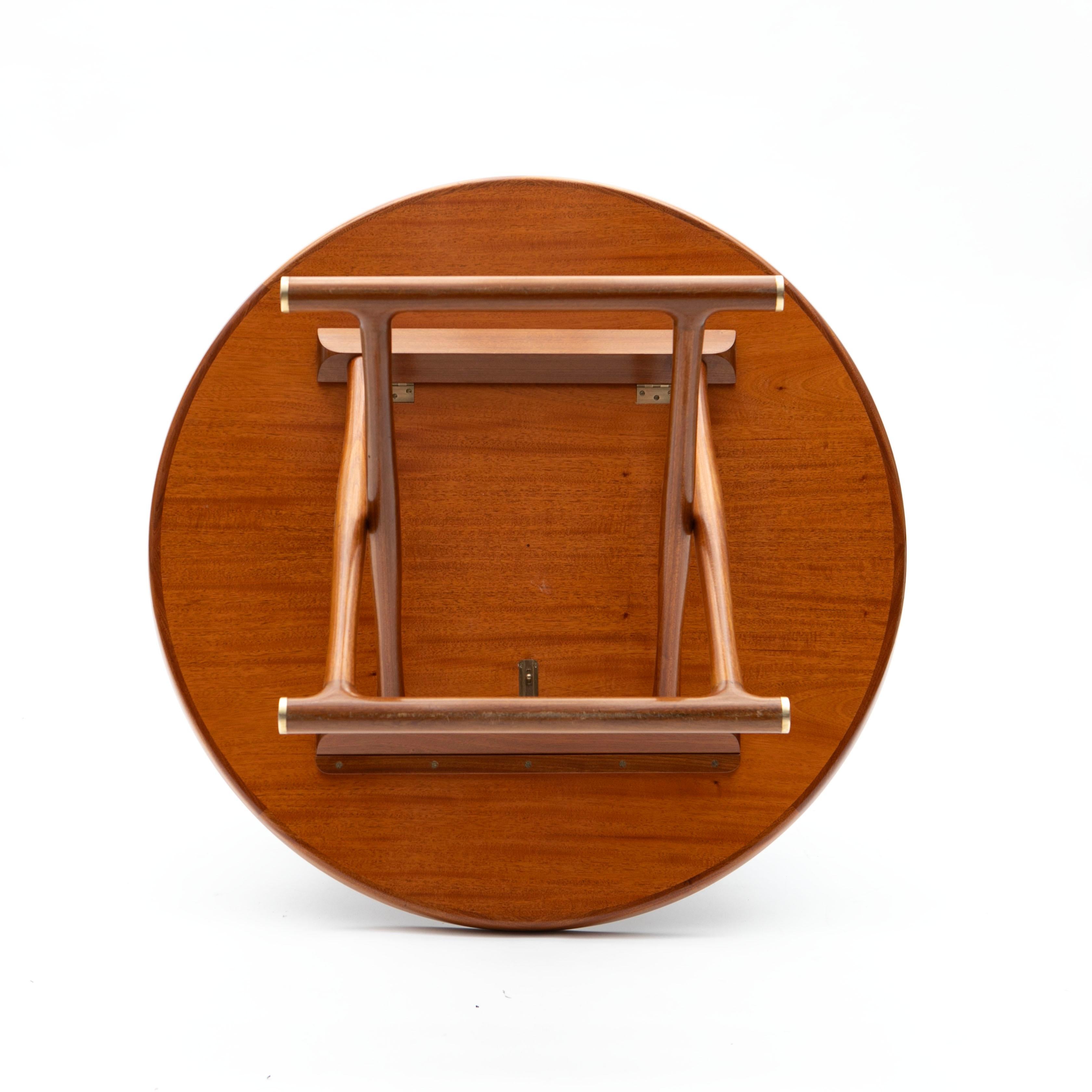 “The Egyptian Coffee table” in Mahogany by Mogens Lassen for A.J. Iversen In Good Condition In Kastrup, DK