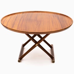 “The Egyptian Coffee table” in Mahogany by Mogens Lassen for A.J. Iversen
