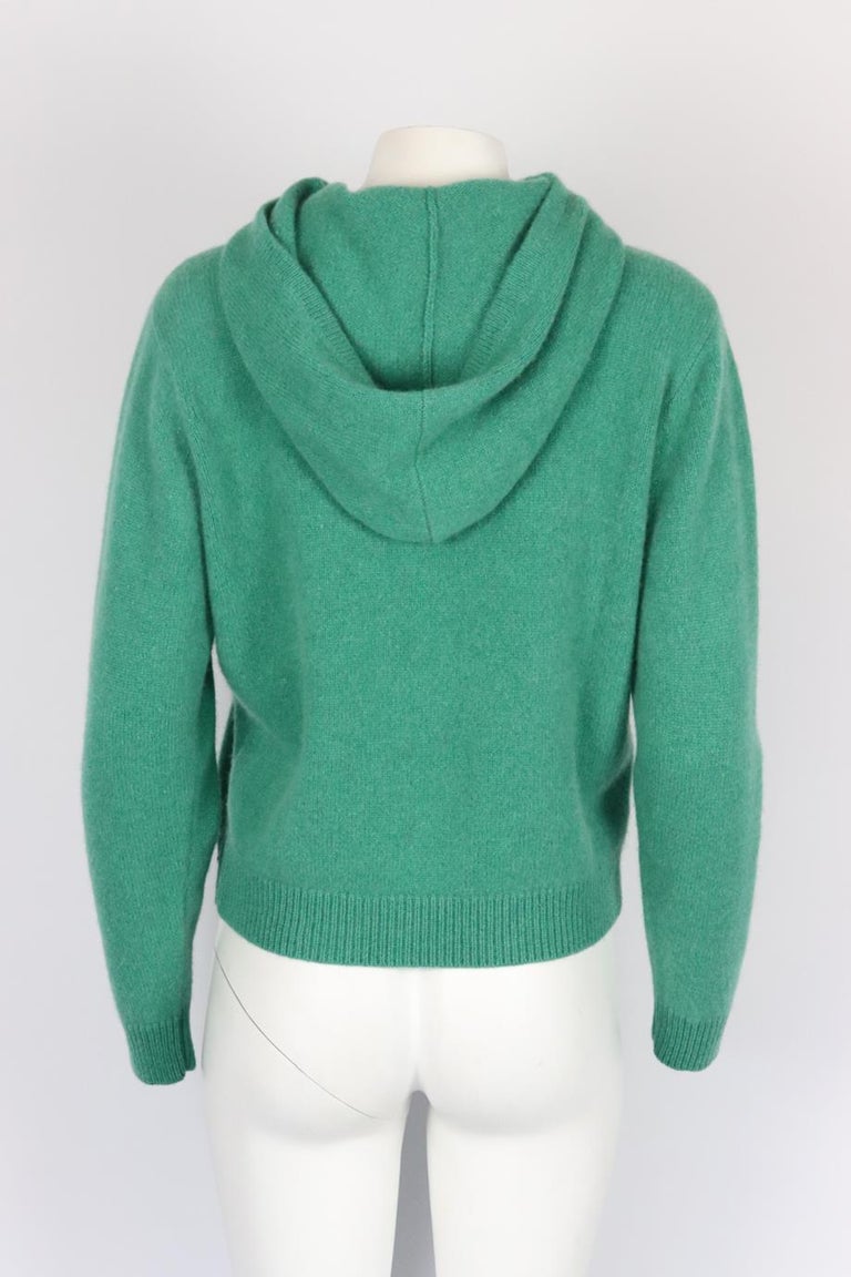 The Elder Statesman Cashmere Hoodie Large For Sale at 1stDibs