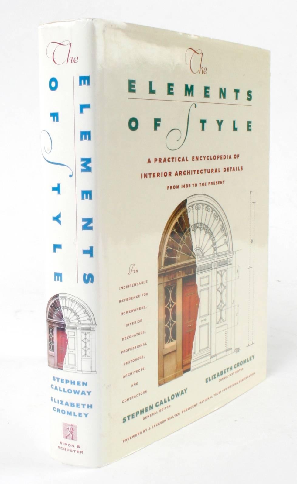 Elements of Style, a Practical Encyclopedia of Interior Architectural Detail 12