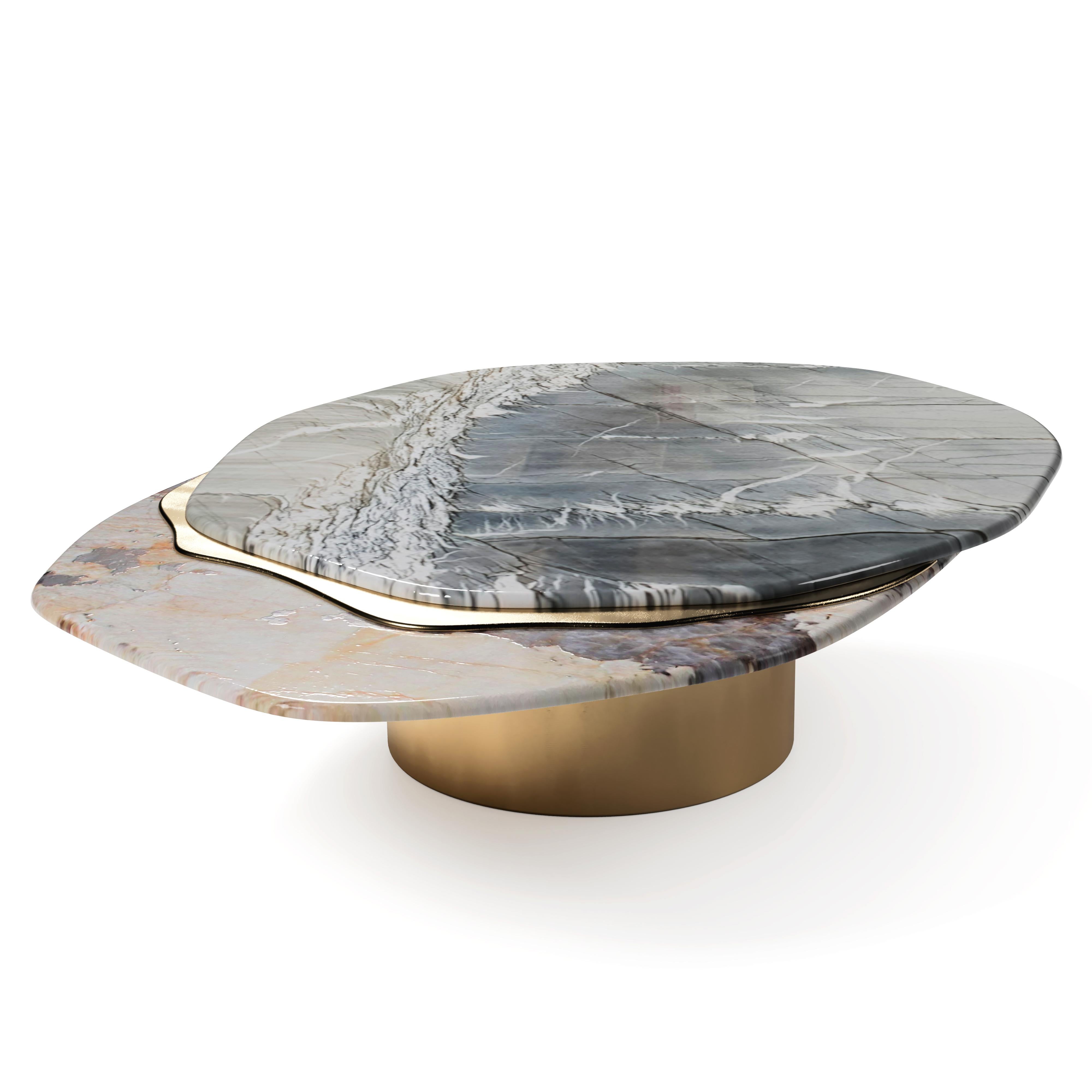 Steel The Elements VII Coffee Table, 1 of 1 by Grzegorz Majka