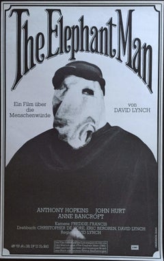 The Elephant Man (German) Original Poster, 1980