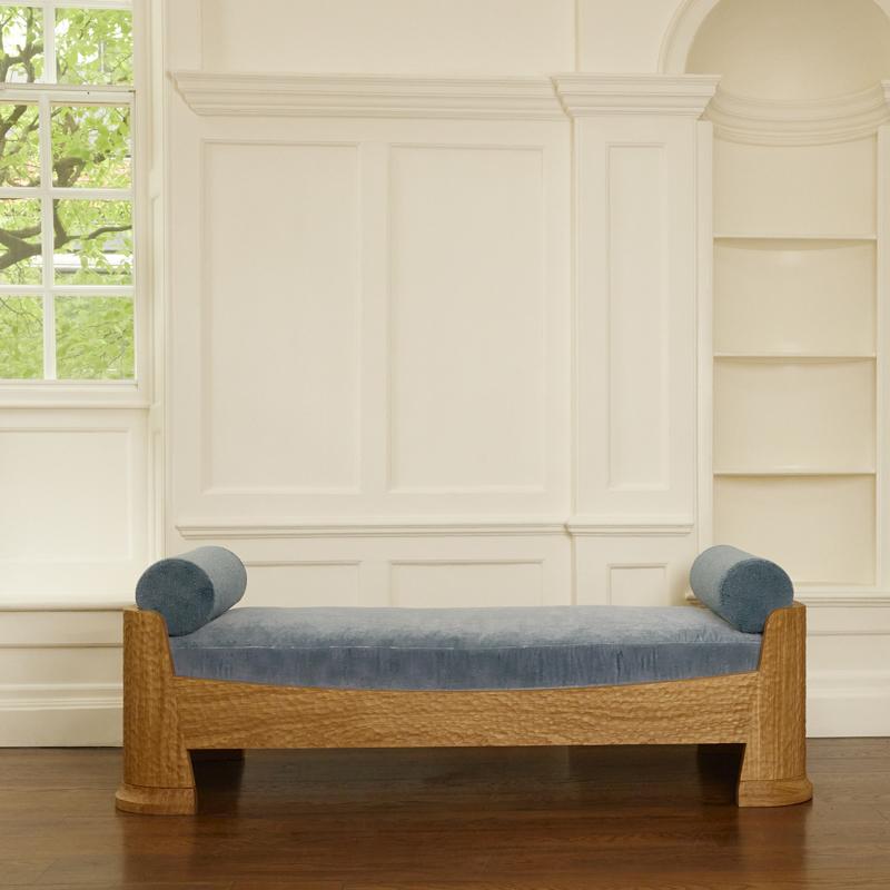 Hand-Carved Ellie Daybed by Sister by Studio Ashby For Sale