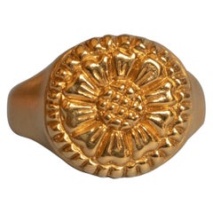 Siegelring von Ellis aus 22 Karat Gold von Rosa de Weerd