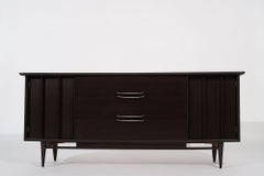 Eloquence Credenza in Dark Walnut by Kent Coffey, circa 1950s
