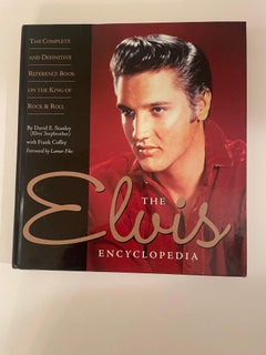 Elvis Encyclopedia by David E. Stanley, Hardcover, 2009 Edition