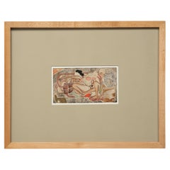 Collage „The Embrace (Shunga Study)“ von Michael Thompson